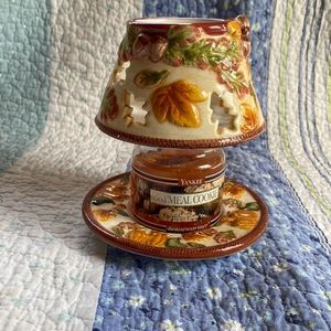 Mini Yankee Candle and Accessory Used
